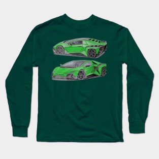 Lamborghini Long Sleeve T-Shirt